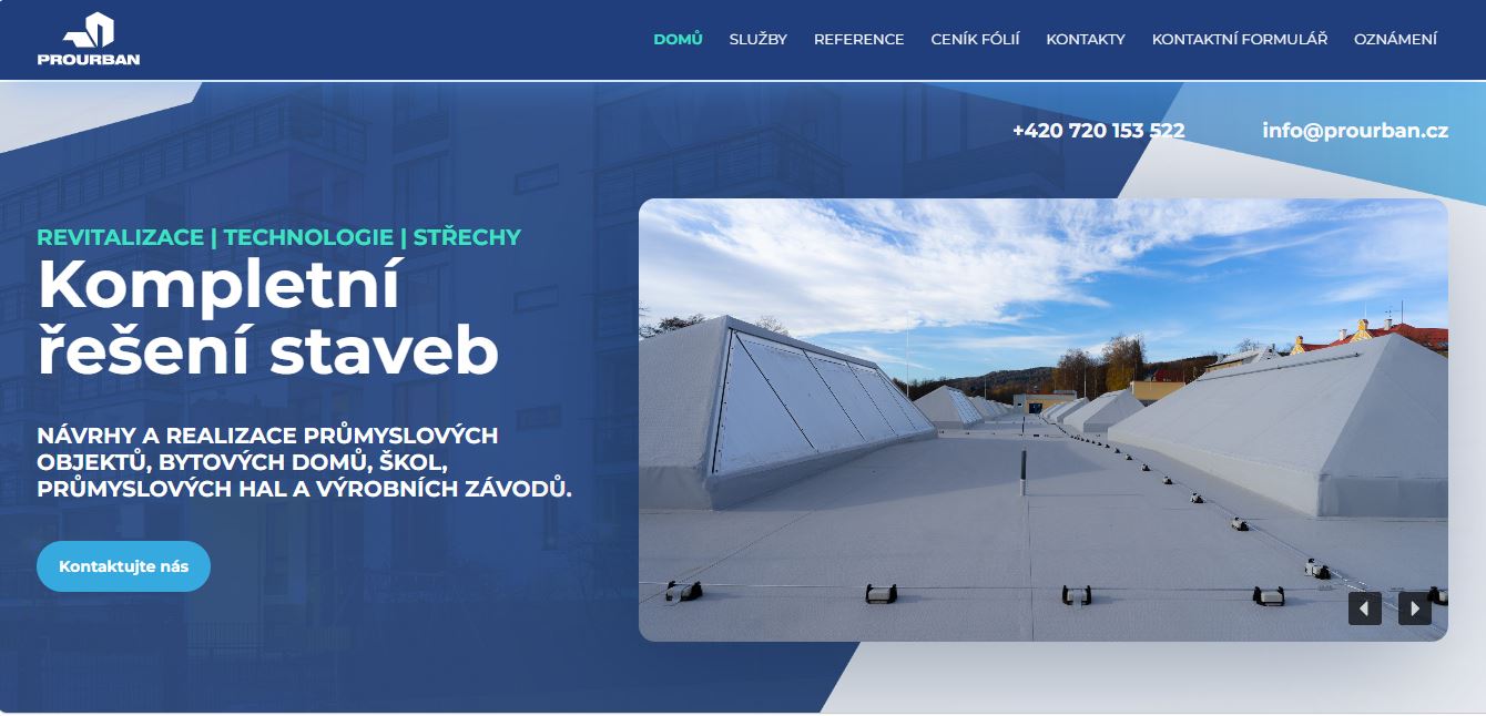 PRO URBAN s.r.o. - střechy a izolace Klášterec nad Ohří